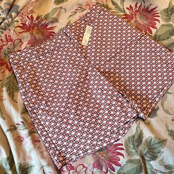 TALBOTS Size 10 Lady Bugs Cotton Spandex FlatFront 5-pk Preppy Golf  $69 NEW - Picture 7 of 14